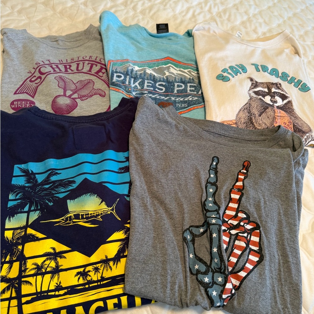 Assorted Graphic Kids T-Shirts